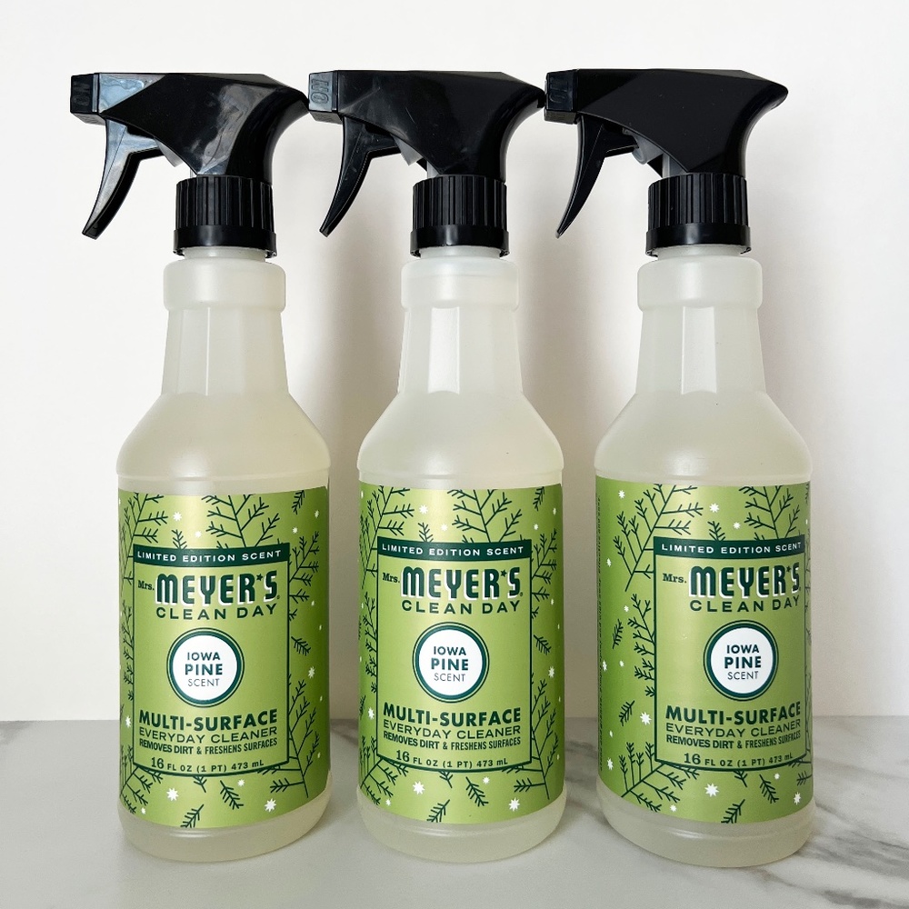 SOLD - 3 Mrs. Meyer's Clean Day Iowa Pine Multi-Surface Spray